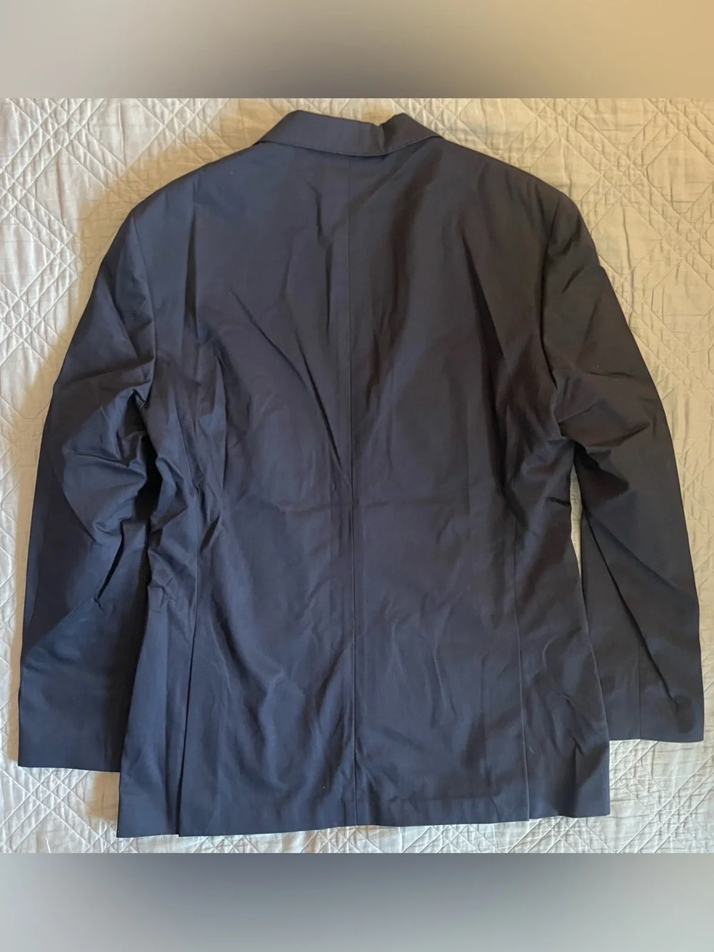 J. CREW Ludlow Slim-fit suit jacket in Japanese cotton chino Navy 44L $398 CQ521